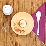 6er Set Jasper Vanille Eierbecher mit Ablage aus Steingut - 406924_Bild_4