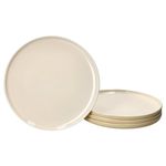 4er Set Jasper Vanille Speiseteller aus Steingut - 403589 _Bild_2