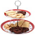 5tlg Etageren Set Weihnachtstraum für 2 Personen aus Porzellan - 1x 161875 2x 161872 + 2x 161883_Bild_3