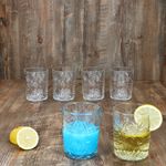 12tlg Set STARLA Longdrink-Gläser & Whisky-Tumbler mit Relief - 6x 829549 + 6x 829556_Bild_4