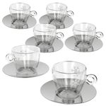 6er Set Thermo Glastasse Christmas 165ml mit Untertasse_Bild_2