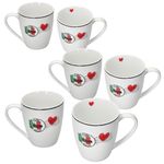 6er Set Kaffeebecher Caffee Amore 300 ml - 412833_Bild_2