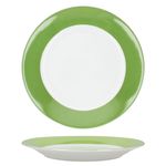 18tlg Frühstücksset VARIANT GRÜN für 6 Personen aus Porzellan_Bild_3