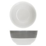 18tlg Frühstücksset VARIANT GRAU für 6 Personen aus Porzellan_Bild_4