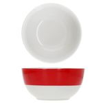 18tlg Frühstücksset VARIANT ROT für 6 Personen aus Porzellan_Bild_4