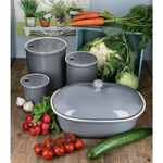 L & Brottopf in Grau aus weißem Ton - 1992S + 1993M + 1994L + 1975_Bild_3