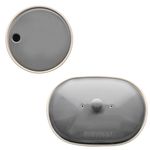 L & Brottopf in Grau aus weißem Ton - 1992S + 1993M + 1994L + 1975_Bild_4