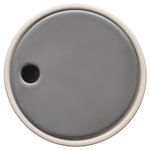 2er Set OSKAR Vorratsdose S & M in Grau aus weißem Ton - 1992S + 1993M_Bild_4