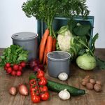 2er Set OSKAR Vorratsdose S & M in Grau aus weißem Ton - 1992S + 1993M_Bild_5