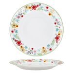 18tlg Frühstücksset VARIANT BLÜMCHEN für 6 Personen aus Porzellan_Bild_3