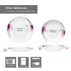 06-162403-MamboCat-12tlg-Tafelservice-Bemassung.jpg 12tlg. Tafelservice VIOLA Porzellan für 6 Personen_Bild_7