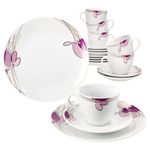 18tlg. Kaffeeservice VIOLA Porzellan für 6 Personen_Bild_2
