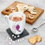 6er Set Kaffeebecher mit Henkel VIOLA Porzellan für 6 Personen_Bild_3