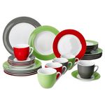 30tlg Kombiservice VARIANT TRIO für 6 Personen aus Porzellan_Bild_1