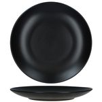 12tlg Tafelservice Panther matt schwarz für 6 Personen aus Steingut – 161947 + 161948_Bild_3