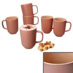6er Set Jasper Puder Kaffeebecher aus Steingut - 414448_Bild_1