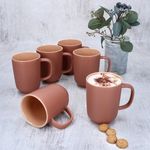 6er Set Jasper Puder Kaffeebecher aus Steingut - 414448_Bild_3