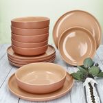 12tlg Tafelservice Jasper Puder aus Steingut - 6x 414516 & 6x 414547_Bild_1