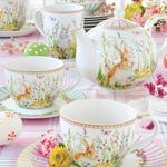 HAPPY EASTER Teekanne mit Deckel & Teesieb – 1x R0920_Bild_2