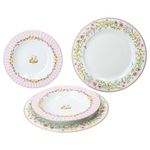 4tlg Tafelservice HAPPY EASTER für 2 Personen aus Porzellan – 2x R0942 & 2x R0943_Bild_1