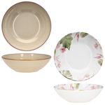 12tlg Frühstücksset OSSIA Exotic Tearose SAND für 4 Personen aus Steingut - 582760_Bild_5