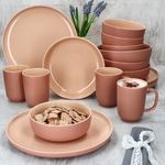 16tlg Kombiservice Jasper Puder für 4 Personen aus Steingut - 4x 414448 + 4x 414516 + 4x 414530 + 4x 414547_Bild_3