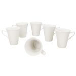 6er Set Kaffeebecher IVORY aus Porzellan für 6 Personen_Bild_2
