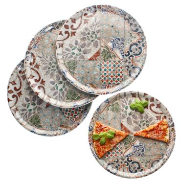 4er Set Pizzateller ALCAZAR 33cm - Z62_Bild_1