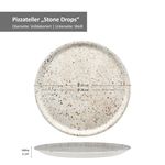 4er Set Pizzateller STONE DROPS 33cm - ZDRO_Bild_6
