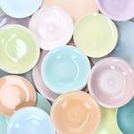 18tlg Tellerset PASTELLO bunt für 6 Personen aus Steingut - 24327144_Bild_2