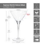 4er Set Espresso MARTINI HELENE Gläser - 140682_Bild_7