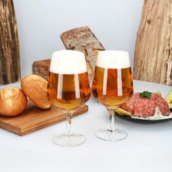 03-011265-Royal-Leerdam-Carre-Bier-Glas-50cl-Ambientebilde.jpg 6er Set CARRÉ Biergläser - 011265_Bild_3