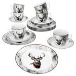 18tlg. Kaffeeservice ALOIS Porzellan für 6 Personen_Bild_2