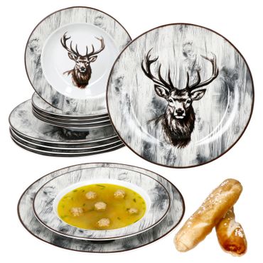 12tlg. Tafelservice ALOIS Porzellan für 6 Personen_Bild_5