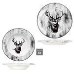 12tlg. Tafelservice ALOIS Porzellan für 6 Personen_Bild_1