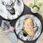 6er Set Speiseteller ALOIS Porzellan für 6 Personen_Bild_3