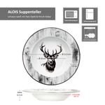 6er Set Suppenteller ALOIS Porzellan für 6 Personen_Bild_6