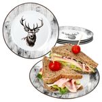 6er Set Kuchenteller ALOIS Porzellan für 6 Personen_Bild_1