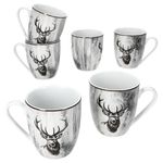 6er Set Kaffeebecher mit Henkel ALOIS Porzellan für 6 Personen_Bild_2