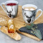 6er Set Kaffeebecher mit Henkel ALOIS Porzellan für 6 Personen_Bild_6