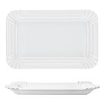 6er Set PUR Pappteller groß rechteckig aus Porzellan weiß - 24302119_Bild_3