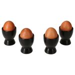 4er Set NERO Eierbecher aus Steingut - 24320072_Bild_2