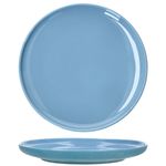 4er Set Jasper Ozeanblau Kuchenteller aus Steingut - 414356_Bild_4