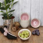 2cm Creme & Pink aus Steingut_Bild_3