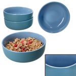 4er Set Jasper Ozeanblau Müslischalen aus Steingut - 414370_Bild_1