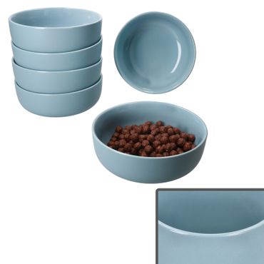6er Set Jasper Graublau Müslischalen aus Steingut - 414219_Bild_1