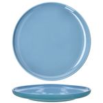 4er Set Jasper Ozeanblau Speiseteller aus Steingut - 414363_Bild_4