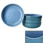 4er Set Jasper Ozeanblau Suppenteller aus Steingut - 414387_Bild_2