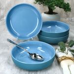 4er Set Jasper Ozeanblau Suppenteller aus Steingut - 414387_Bild_3