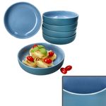 6er Set Jasper Ozeanblau Suppenteller aus Steingut - 414387_Bild_1
